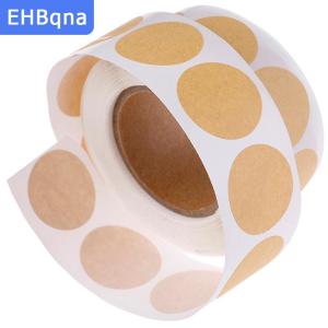 [COD] EHBqna SPORTS สติกเกอร์หัตถกรรมทรงกลม500ชิ้น เซ็ตว่างเปล่าป้ายผนึกสติกเกอร์แบบ DIY สำหรับบรรจุภัณฑ์