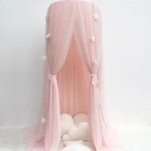 Mosquito Net Hanging Tent Baby Bed Crib Canopy Tulle Curtains for Bedroom Play House Tent for Children Kids Room