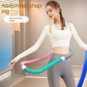 MUQZI không gây hại cho vòng eo Đai nịt eo thể thao Có thể điều chỉnh Giảm Béo Bụng Vòng tập thể dục có trọng lượng Di động Mềm mại Vòng Tròn giảm cân để Tăng Cường Vòng Eo