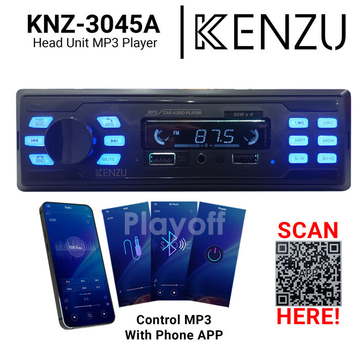 Podofo 1 Din Autoradio 4.1 Zoll HD Bildschirm Mit Bluetooth Freisprecheinrichtung/USB/FM/SD/AUX 1DIN Auto Radio+ Rückfahrkamera(12 Lichter)+Lenkradsteuerung+Fernbedienung