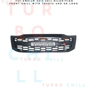 TST-ZW014W 2012-2014 HILUX/VIGO Front Grill with Toyota and GR logo