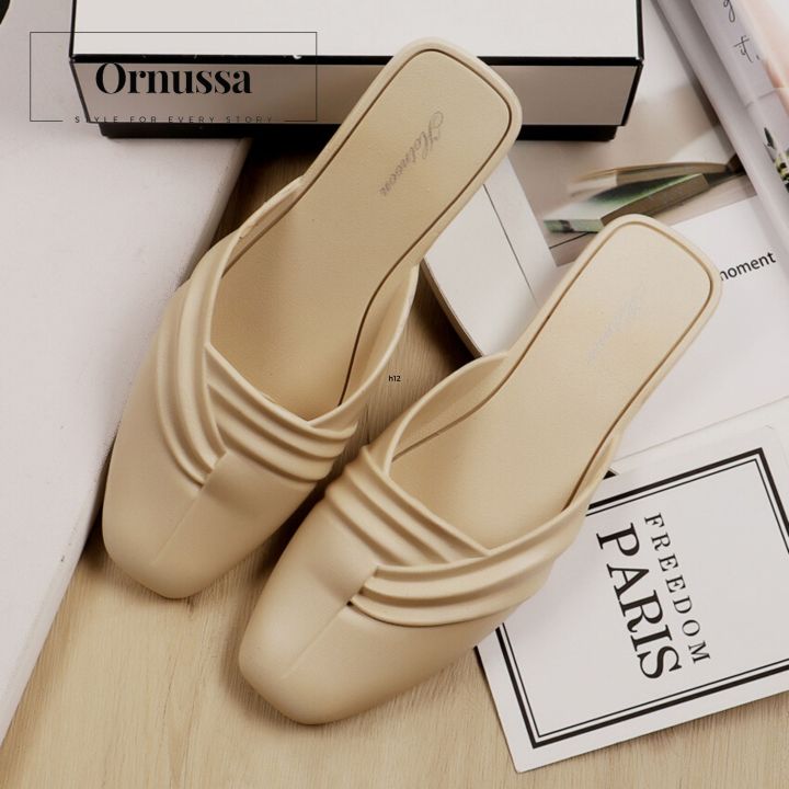 ORNUSSA Millicent (Black, Cream or Khaki Colors) Casual Office