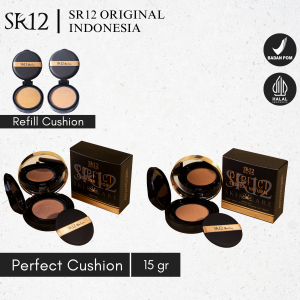 PERFECT CUSHION SR12 / BB CUSHION GLOWING TAHAN LAMA ANTI AIR BEDAK BASAH BPOM WATERPROOF