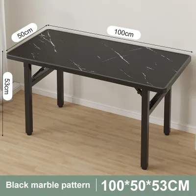 JIAJU Folding low table outdoor square table rental dormitory dining table simple stall table modern student writing table adual Folding折叠桌