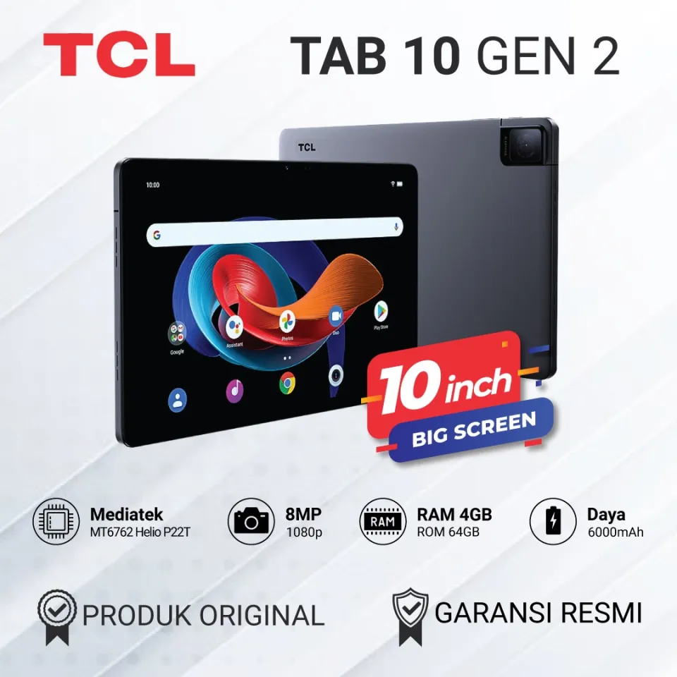 TCL JAPAN ELECTRONICS TCLジャパンエレクトロニクス TCL TAB 10 Gen2 10 36型 4GB 128GB WiFi スペースグレー Android タブレットSB C S 2Kディスプレイ搭載のTCL製タブレット TCL TAB 10 Gen 2 発売 - ケータイ Watch
