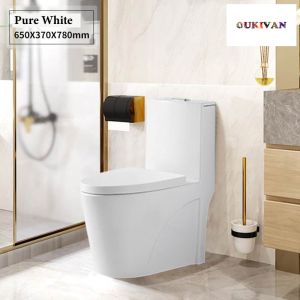 Luxury Black Gold Ceramic Sitting Toilet Tandas Duduk Siphonic Anti-Odor Creative Design High Quality Toilet Tandas