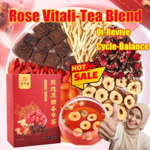 Women’s Herbal Tea Menstrual Pain Relief Tonic Natural Facial Glow Enhancer Brown Sugar Ginger Date Tea Ginger Red Dates Tea with Rose Traditional Chinese Tea