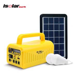 Solar Panel Power System Kit Charging Generator LED 2 Light Bulb Outdoor Camping Fishing Phone Charger Powerbank Solar Panel Energy Power Bank Energy Solar Power Generator Car Light