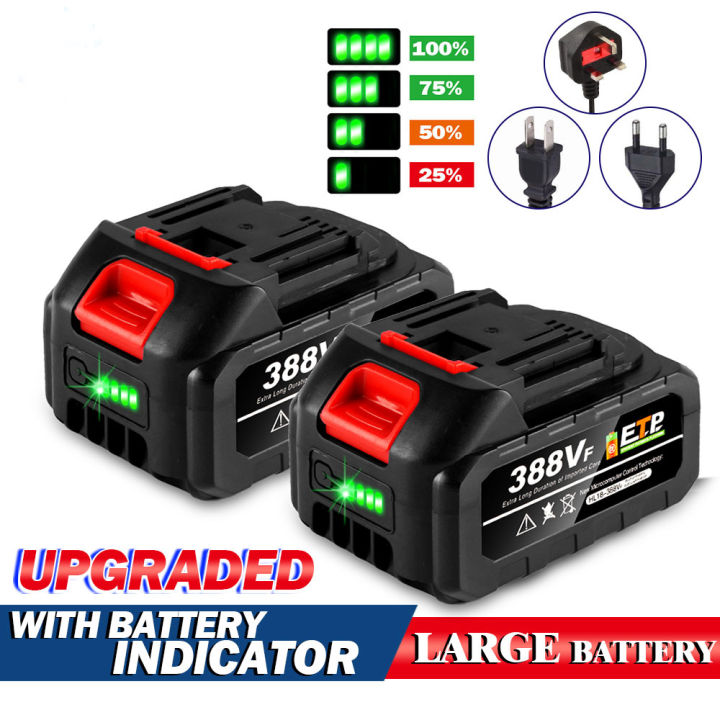 Onevan 21v makita replacement lithium ion battery 22500mah 388vf for