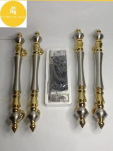 Handle Pintu Rumah Kuningan Model Dk Emas 45cm