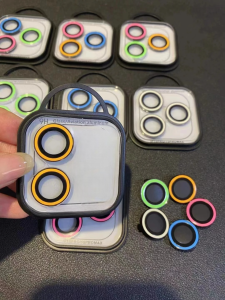 Ring Camera / Pelindung Lensa Camera Glow In The Dark Colourfull For Iphone 11 Iphone 12 Mini Iphone 13 13 Mini Iphone 14 14 Plus Iphone 15 15 Plus Iphone 16 16 Plus