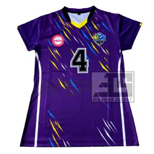 Atasan jersey bola voli wanita ukuran indies 65 Fullprinting sublimation size S M L XL XXL XXXL