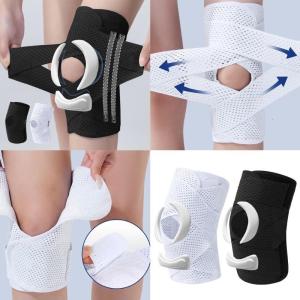 Knee Support Adjustable Knee Brace Multifunctional Knee Pads Knee Compression Sleeves for Gym Workout Basketball