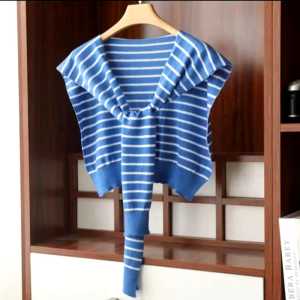 FASHION WANITA SYAL RAJUT STRIP / SYAL BAHU WANITA ALA KOREA / SCARF SYAL