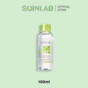 Nước tẩy trang SOINLAB 100ml làm sạch dịu da Hypoallergenic Micellar Water With Gluconolactone PHA