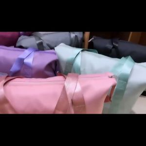 Duffel Travel Bag Waterproof High Quality Nylon Extendable Yoga Gym Shoulder Bag Large Capacity Beg Baju Besar Kalis Air Boleh Sesarkan Bags Expandable