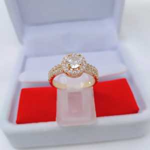 Cincin Jumbo Wanita Aksesoris Fashion Awet Tahan Lama Anti Karat Cocok Untuk Harian G8-3D