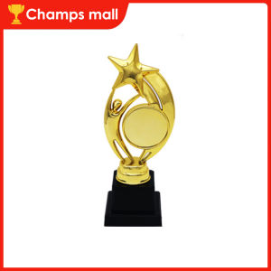 Plastic Golden Trophies 7X22cm Multi-function Prize Delicate Award For Party Celebrations Ceremony