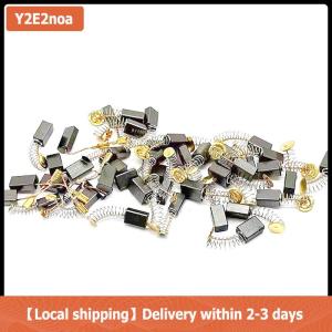 【Local shipping】 50pcs Carbon Brush Replacement Kit Fit For Drills Sanders Grinders & Motors Durable Motor Parts