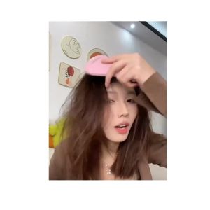 Lược Gỡ Rối Tạo Phồng Tóc Lược Sấy Tạo Kiểu Bán Nguyệt Cỡ Lớn Chuyên Dụng Giảm Rụng Tóc
