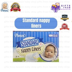Pureen Standard Nappy Liners 100pcs (Best Buy)
