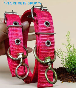 Vòng cổ Chó Po.lice & Dog leash siêu dày móc khóa xoay 360 độ - Love Pets Shop
