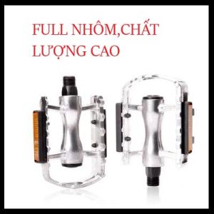 Bàn Đạp Xe Đạp Shimano Nhôm Cao Cấp - Phích Cắm 2 Pin Chất Liệu Nhựa Cao Cấp Màu Đen