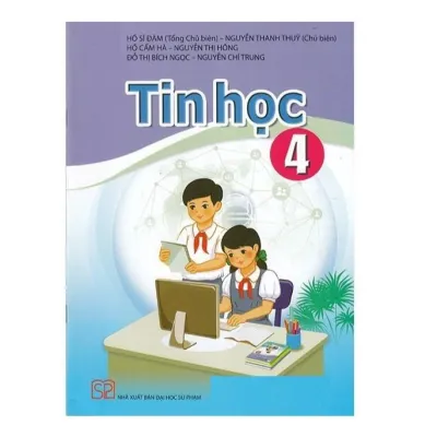 Sách Giáo Khoa - Tin Học 4 - Cánh Diều (Bán kèm bao sách)
