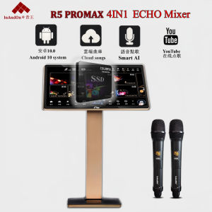 InAndOn Karaoke playerR5PROMAX 4IN1 ECHO Mixer 19.5 Touch Screen500G SSD(固态硬盘)10K Local songsCloud downloadAndroid 10. MicrophoneAIRecord.