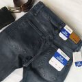 PULL AND BEAR JEANS STRETCH SUPER SKINNY PRIA / CELANA PANJANG TERBARU / JEANS HITAM PEKAT. 