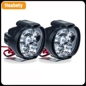 【2-3 ngày giao hàng】 1 LED xe máy Đèn pha trắng siêu sáng 6 LED làm việc Spotlight