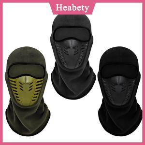 Heabety Motorcycle Mask Fleece Thermal Face Mask Keep Warm Moto Riding Balaclava Motorbike Biker Winter Windproof Ski Mask Men Women