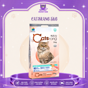 [HỎA TỐC - DATE MỚI] Catsrang 5kg - Thức ăn hạt cho mèo mọi lứa tuổi 5KG nhập khẩu Hàn Quốc chính hãng