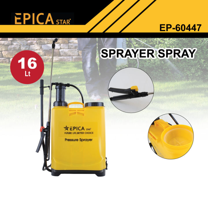 Epica Star 16L / 20L Pressure Sprayer Ready Stock 16Lt / 20Lt Water ...