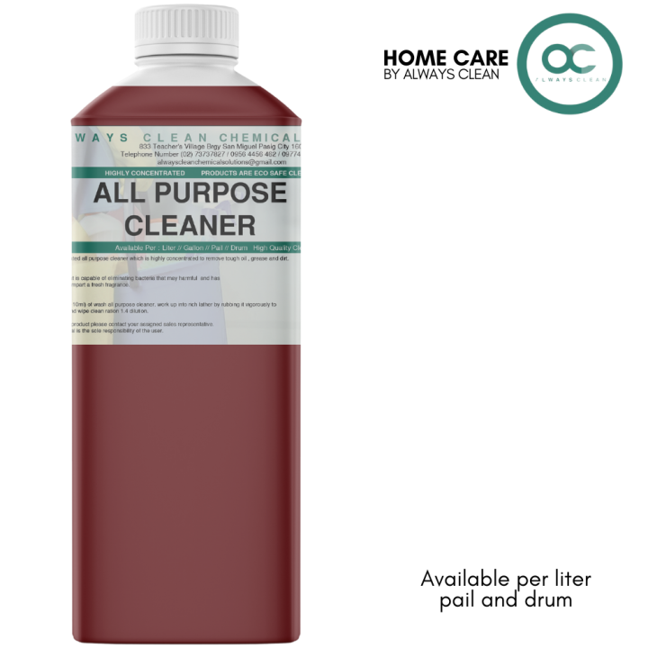 ALL PURPOSE CLEANER 1 LITER BY ALWAYS CLEAN | Lazada PH