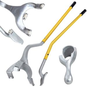 3pcs Alat Bukaan Ban Mobil Manual Demounting Tools Alat Bukaan Ban Truk / Bus Memudahkan Pekerjaan Buka Ban Truk