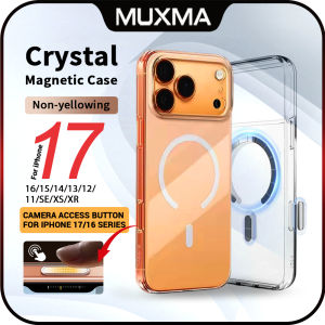 Magnetic Wireless Charging Phone Case For Apple iPhone 17 16 15 14 1 12 11 Shockproof AntiYellow