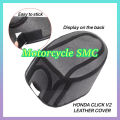 Honda Click 125i 150i V2 UBox Leather Cover Seat Cover High Quality U-BOX Compartment Leather Cover. 