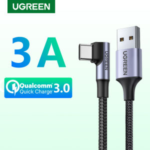 ถูกบริ่งเรื่อง UGREEN สายชาร์จ for SAMSUNG Note 10 S10 A80 Huawei p30 mate20 Xiaomi MI9 3A Fast Charge & Data Cable Type C สำหรับสมาร์ทโครงหรือชุดสมาร์ทที่มี Type C