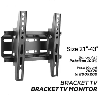 BRACKET BRAKET BREKET TV 17 19 22 24 32 40 42 43 BILT IN WATERPAS