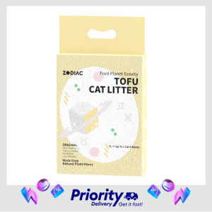 [Bundle of 1/2/4 ] Australia ZODIAC Fruity Tofu Cat Litter 7L Biodegradable Flushable Cat Litter Superior Absorbent Quick Clumping 99.9% Dust-free