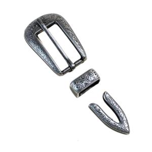 Khắc khóa đai khắc mô hình vành đai Khóa Kim Loại clasp đuôi đai thắt lưng phụ kiện thắt lưng miền Tây thay thế khóa