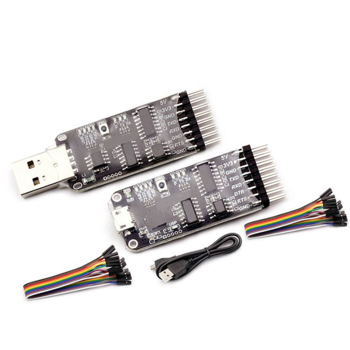 CP2102 CH340 USB to TTL RS485 RS232 Full Interoperability Ten-in-One ...