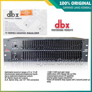 EQUALISER / EQUALIZER DBX 1231 ( 2 X 31 CHANNEL ) EQ GRAPHIC GRADE A