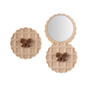 Japanese Ins Small Pocket Mirror Mini Cermin Cartoon Small Mirror hand gifts Door gifts