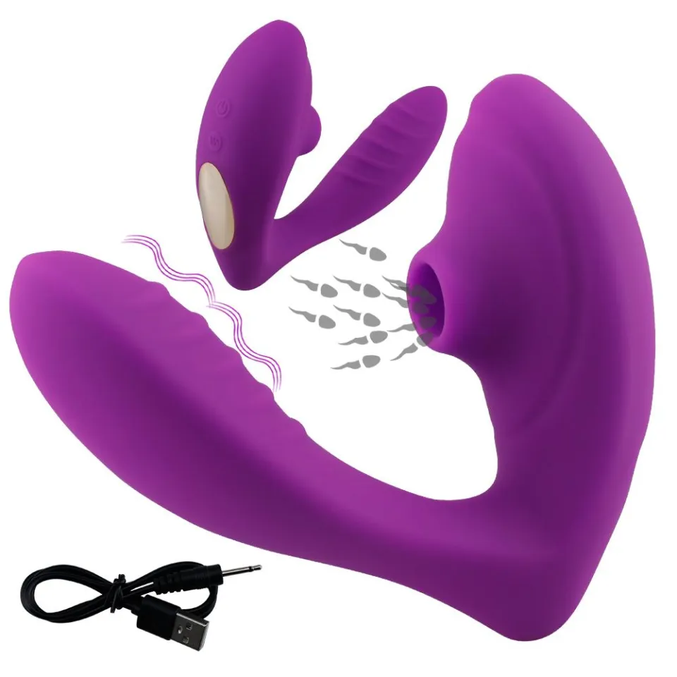 【Discreet Packaging】Dildo Sucking Vibrator G Spot 10 Speeds Vibrating  Sucker with Free Lube USB Charing Sex SuctionStimulator Erotic Sex Toy for  Girls Women Sexual Wellness | Lazada PH