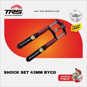 [TRS] SHOCK BYCD FULL SET 43MM VIAR KARYA 150 200 CC 2023 SERIES PNP VIAR KAISAR TOSSA NOZOMI DLL