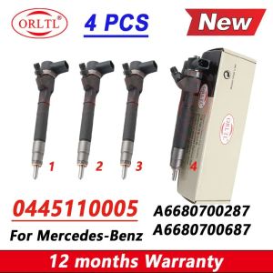 0 445 110 005 NEW ORLTL Diesel Injector 0445110005 0986435005 Fuel Nozzle 6680700287 6680700687 For Benz 0445 110 005