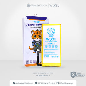 WIXEL Baterai GTB1F Google Pixel 5 Real Capacity Batre Batrai Battery Double Power Ori Original High Dual
