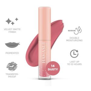 Hanasui Lip Cream Matte Lengkap 16 pilihan warna Lipstick Hanasui Mattedorable Lipcream ASLI Original BPOM Lovablemart Bisa COD Bayar di Tempat Lipstik Murah Hanasui Beauty Skin Care Cosmetics Kosmetik Makeup Bibir